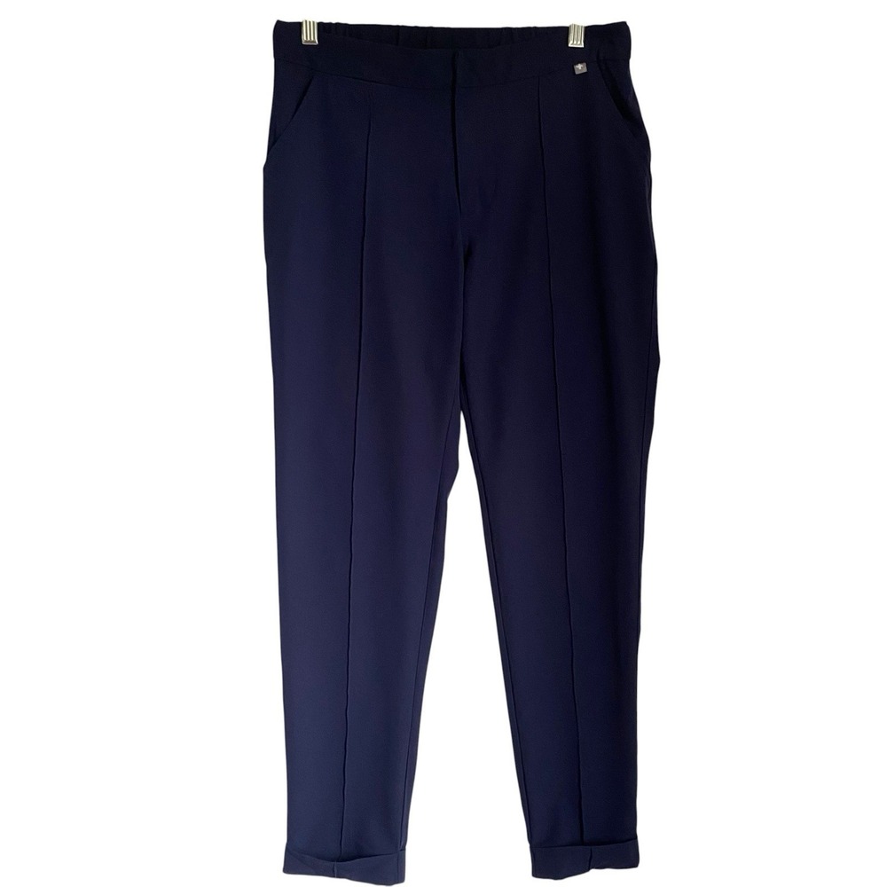 Figs Scrub Pants Wimens Size Small Navy Straight Slim Medical